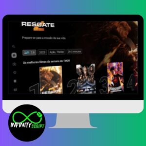 SCRIPT NEXT TV ESTILO NETFLIX TV BOX E ANDROID TV