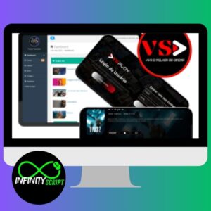 SCRIPT PLATAFORMA WEB STREAMING PUXA LISTA M3U COM REVENDA