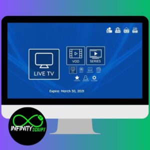 SCRIPT XCIPTV 725 5 DNS 6 TEMAS 5.0.1