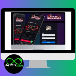 SCRIPT LOJA DE APLICATIVO COM PAINEL 2026