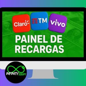 PAINEL DE RECARGA DIRETO NO CHIP TIM CLARO VIVO